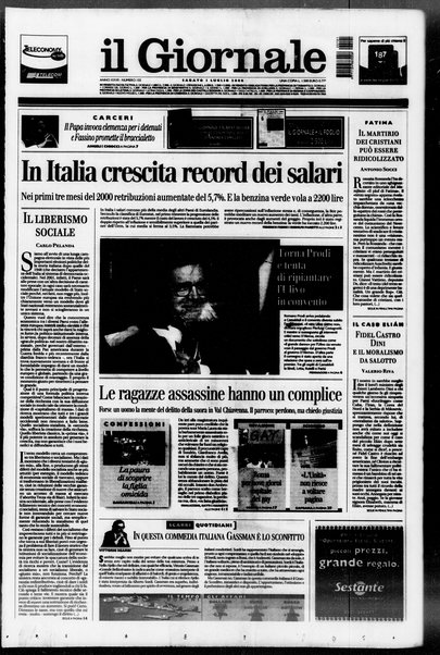 Il giornale : quotidiano del mattino